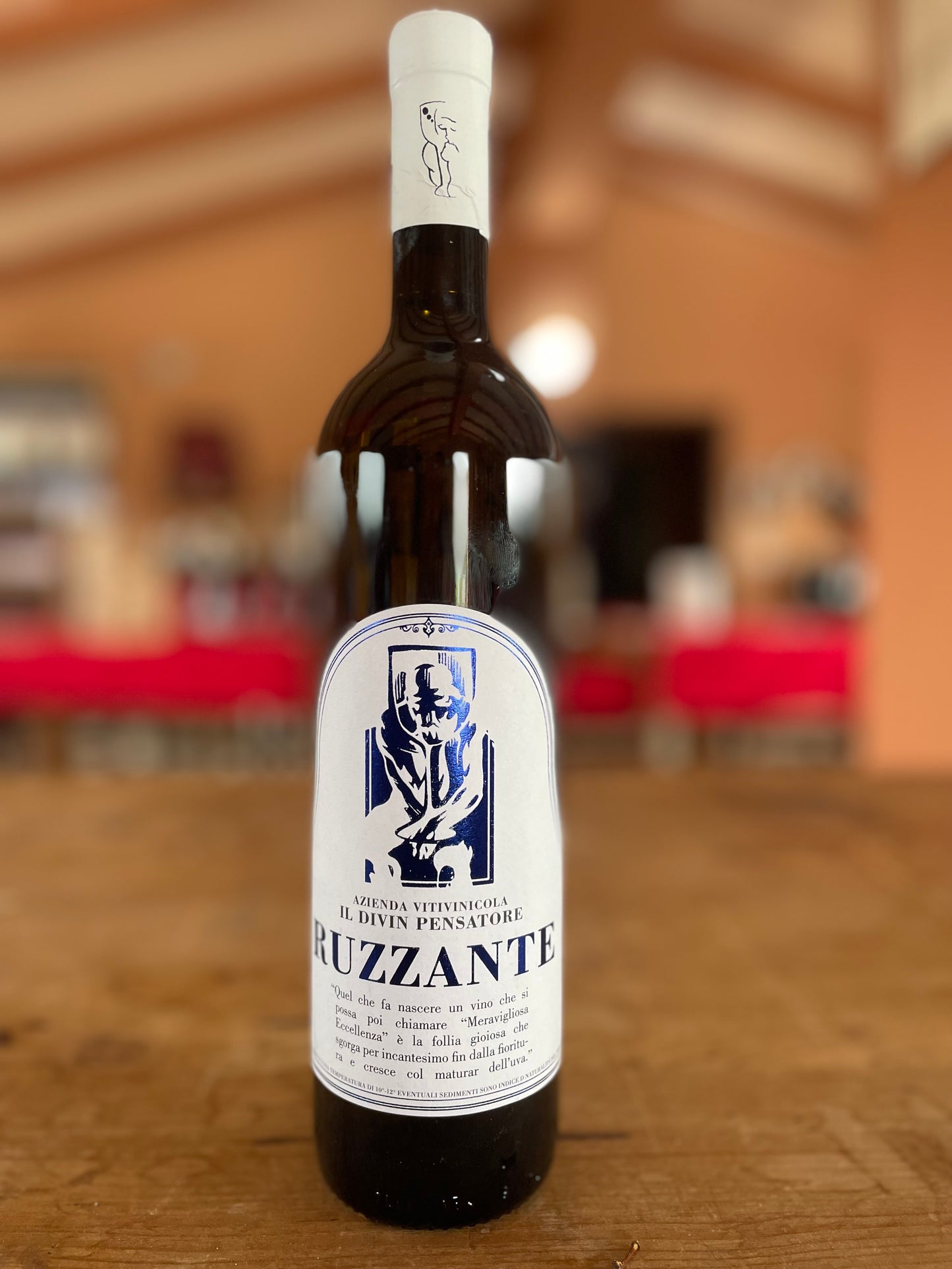 Vino Bianco Bianco Umbro IGT "RUZZANTE" BIOLOGICO