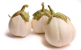 Melanzana tonda Bianca